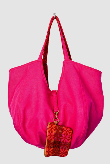 Fuscia Velvet Abadir